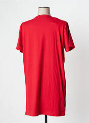 Chemise de nuit rouge UNDIZ pour femme seconde vue