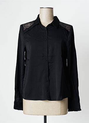 Chemisier noir CALIE pour femme