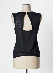 Top noir CALIE pour femme seconde vue
