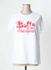 T-shirt blanc UNDIZ pour femme seconde vue