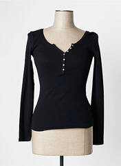 T-shirt noir CAMAIEU pour femme seconde vue
