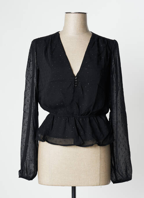 Blouse noir CALIE pour femme