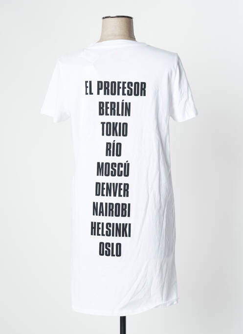 Chemise de nuit blanc UNDIZ pour femme