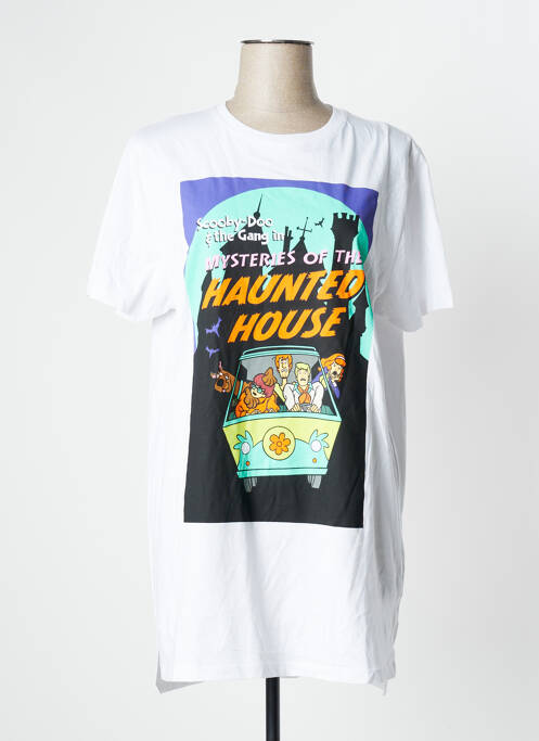 Chemise de nuit blanc UNDIZ pour femme