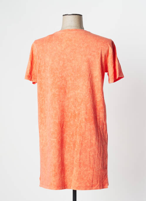 Chemise de nuit orange UNDIZ pour femme