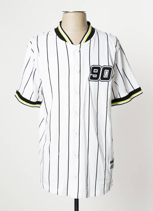 Chemise manches courtes blanc UNDIZ pour homme