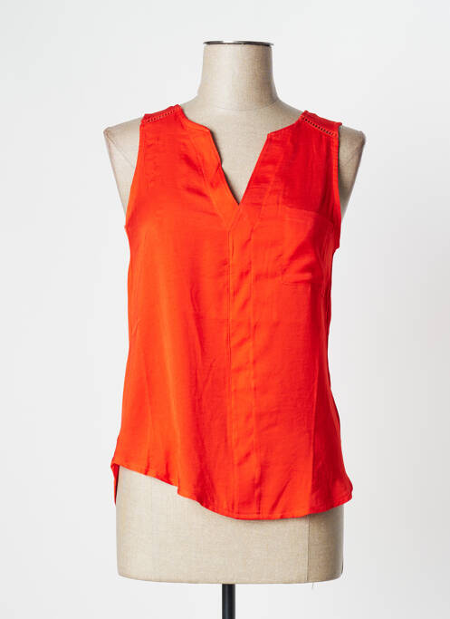 Top rouge CAMAIEU pour femme