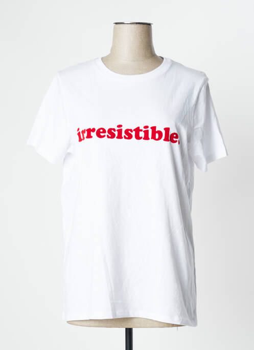 T-shirt blanc UNDIZ pour femme