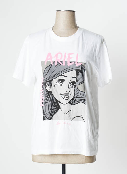 T-shirt blanc UNDIZ pour femme