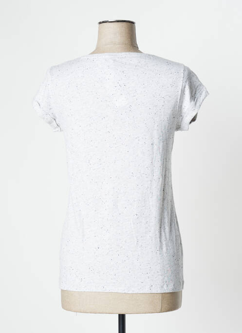 T-shirt gris UNDIZ pour femme