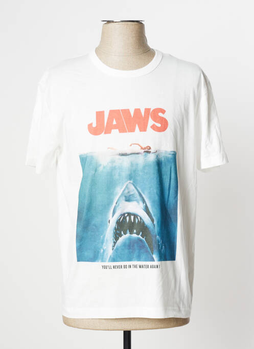 T-shirt beige UNDIZ pour homme