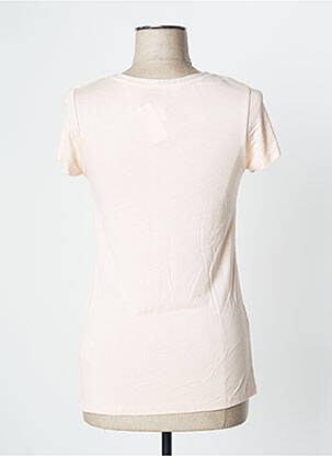 Top manches courtes manches courtes rose CAMAIEU femme
