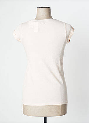 T-shirt coupe cintrée manches courtes rose UNDIZ femme