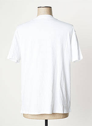 T-shirt imprimé fantaisie manches courtes blanc UNDIZ femme