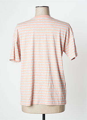 T-shirt coupe droite manches courtes rose UNDIZ femme
