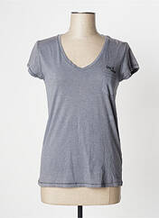 T-shirt gris UNDIZ pour femme seconde vue