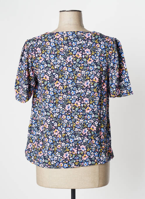 Chemisier manches courtes manches courtes bleu DAMART femme