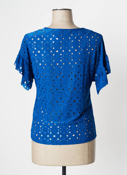 Top bleu CAMAIEU pour femme