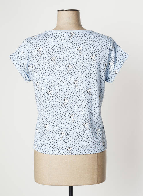 T-shirt bleu UNDIZ pour femme