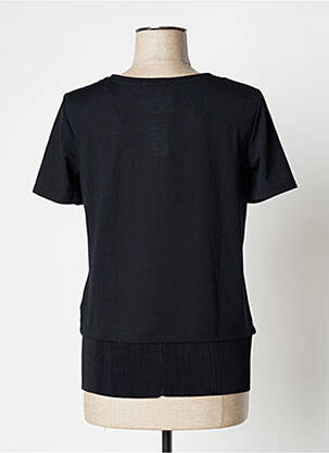 Top manches courtes manches courtes noir CAMAIEU femme