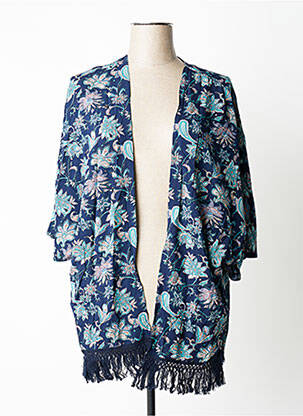 Veste kimono bleu O'NEILL pour femme