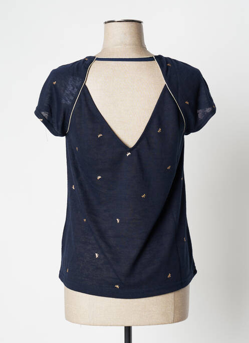 Top bleu CALIE femme