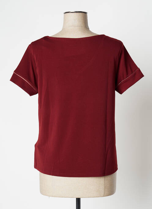 Top rouge CAMAIEU pour femme
