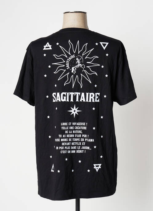 T-shirt noir UNDIZ pour femme