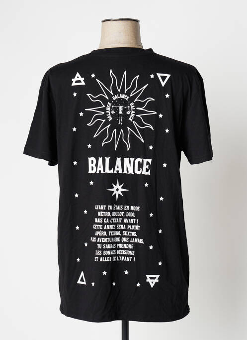 T-shirt noir UNDIZ pour femme