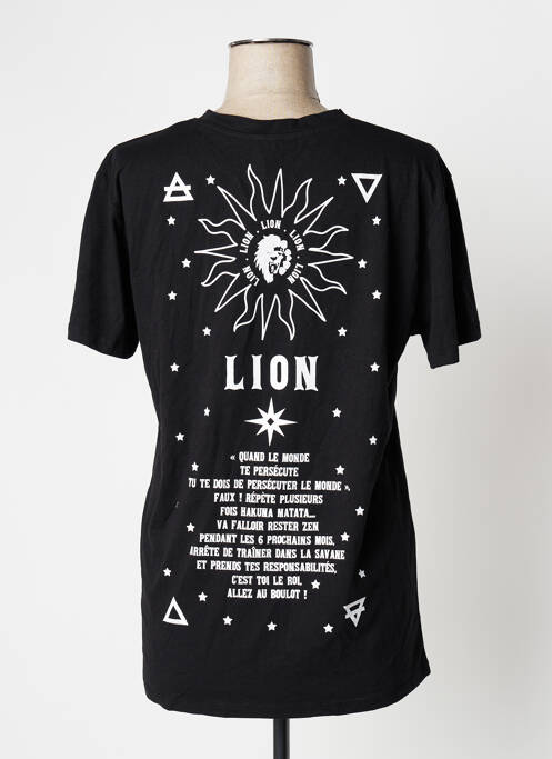 T-shirt noir UNDIZ pour femme