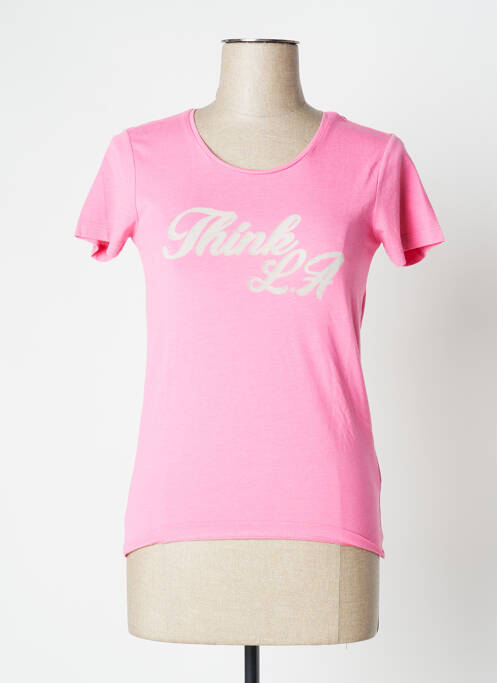 T-shirt rose IKKS pour femme