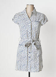 Robe courte manches courtes manches courtes bleu VILA femme