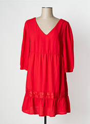 Robe courte rouge BLANCHEPORTE pour femme seconde vue