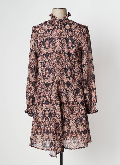 Robe courte beige LAAGAM pour femme