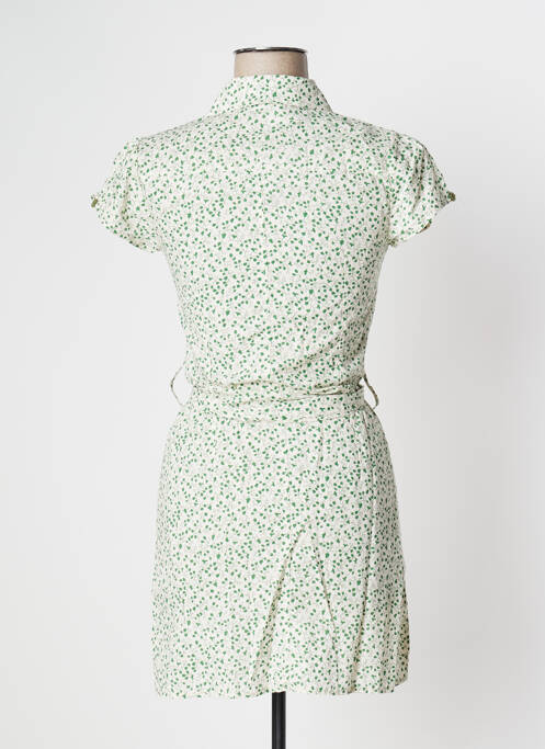 Robe courte vert VILA pour femme