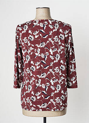 Top stretch manches 3/4 marron DAMART femme