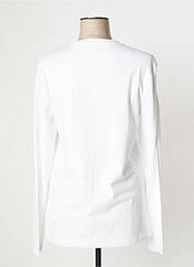 T-shirt blanc GUESS pour homme seconde vue