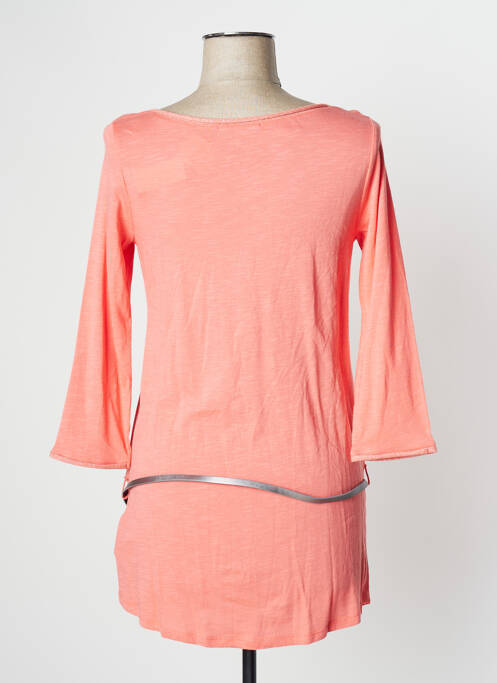 Tunique manches longues orange CAMAIEU pour femme