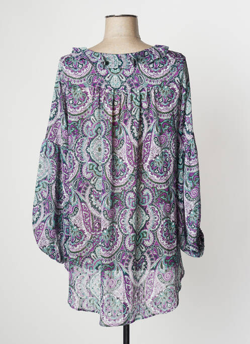 Tunique manches longues violet SALSA pour femme