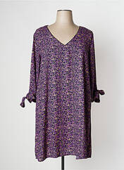 Robe mi-longue violet BLANCHEPORTE pour femme seconde vue