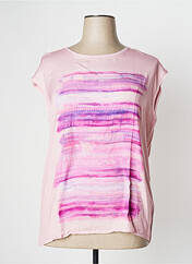 T-shirt rose ESPRIT pour femme seconde vue