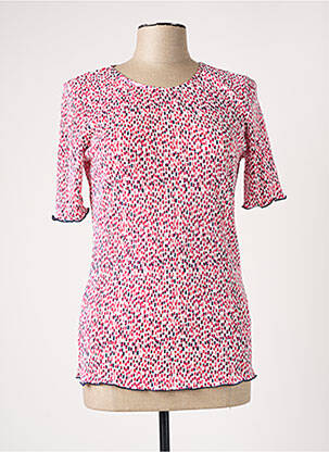 T-shirt stretch manches courtes rose DAMART femme