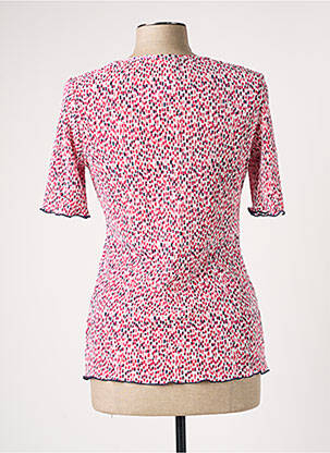 T-shirt stretch manches courtes rose DAMART femme