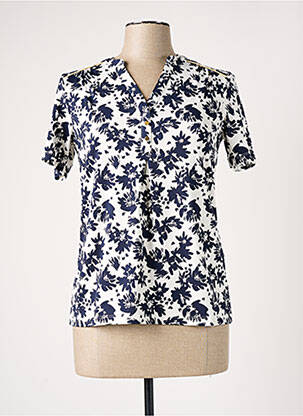 Blouse manches courtes manches courtes noir DAMART femme