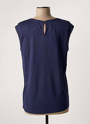Top imprimé fantaisie manches courtes bleu ESPRIT femme