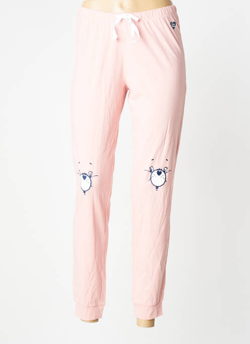 Pyjama rose UNDIZ pour femme