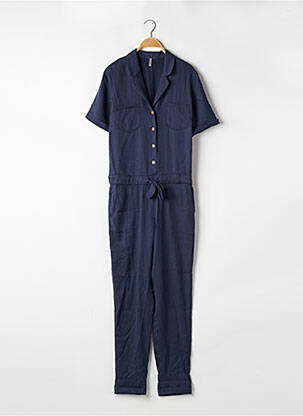Combi-pantalon poches sans manche bleu I.CODE (By IKKS) femme