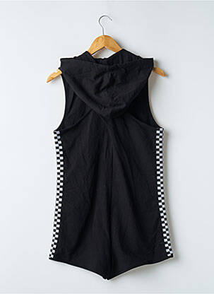 Combishort sans manche sans manche noir UNDIZ femme