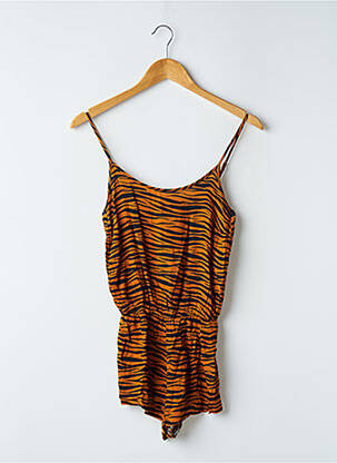 Pyjashort type de haut t-shirt orange UNDIZ femme