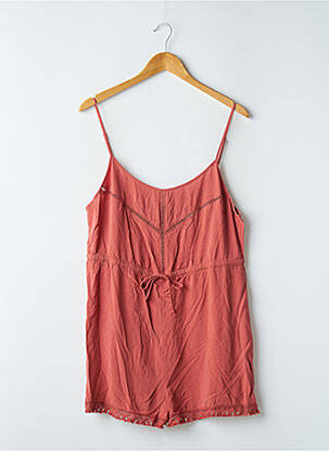 Pyjashort type de haut t-shirt orange UNDIZ femme